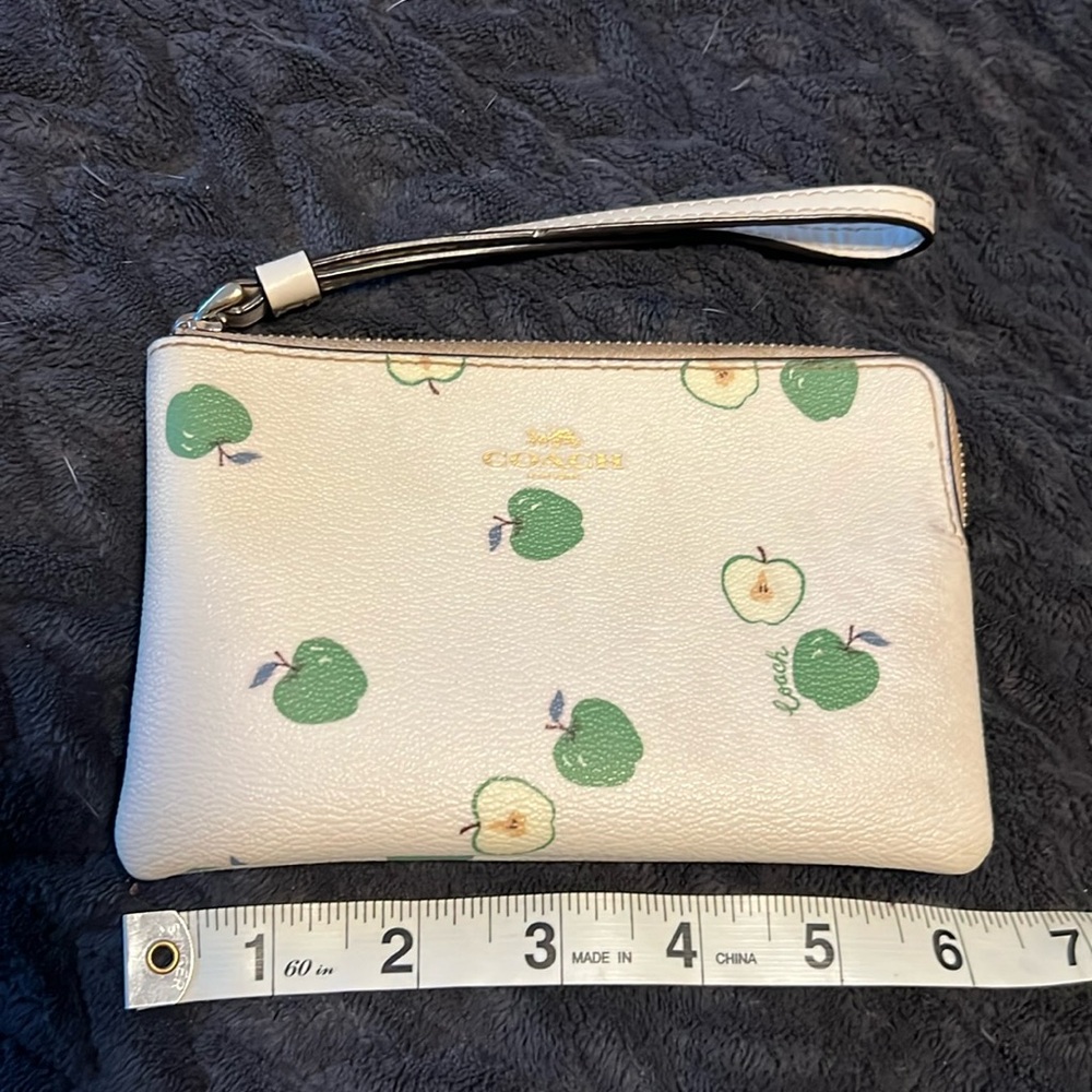 Coach wristlet with Apple design